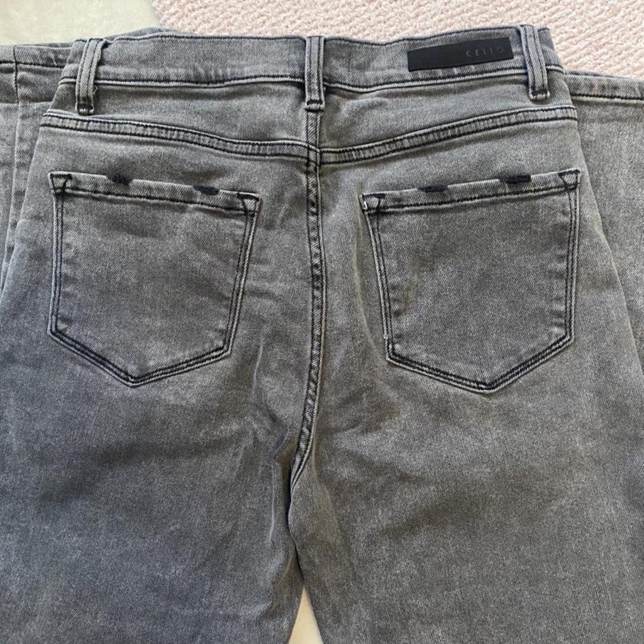 Product Image 2 - Straight leg grey denim jeans.