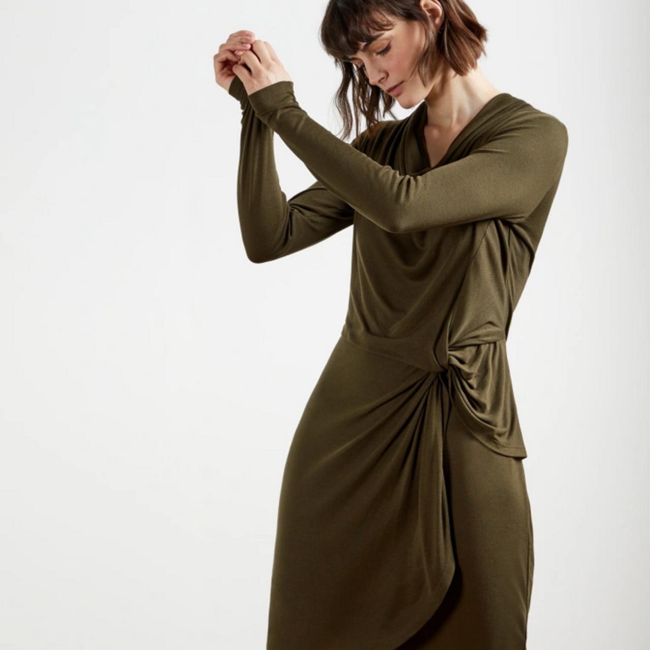 Khaki ted baker on sale dress