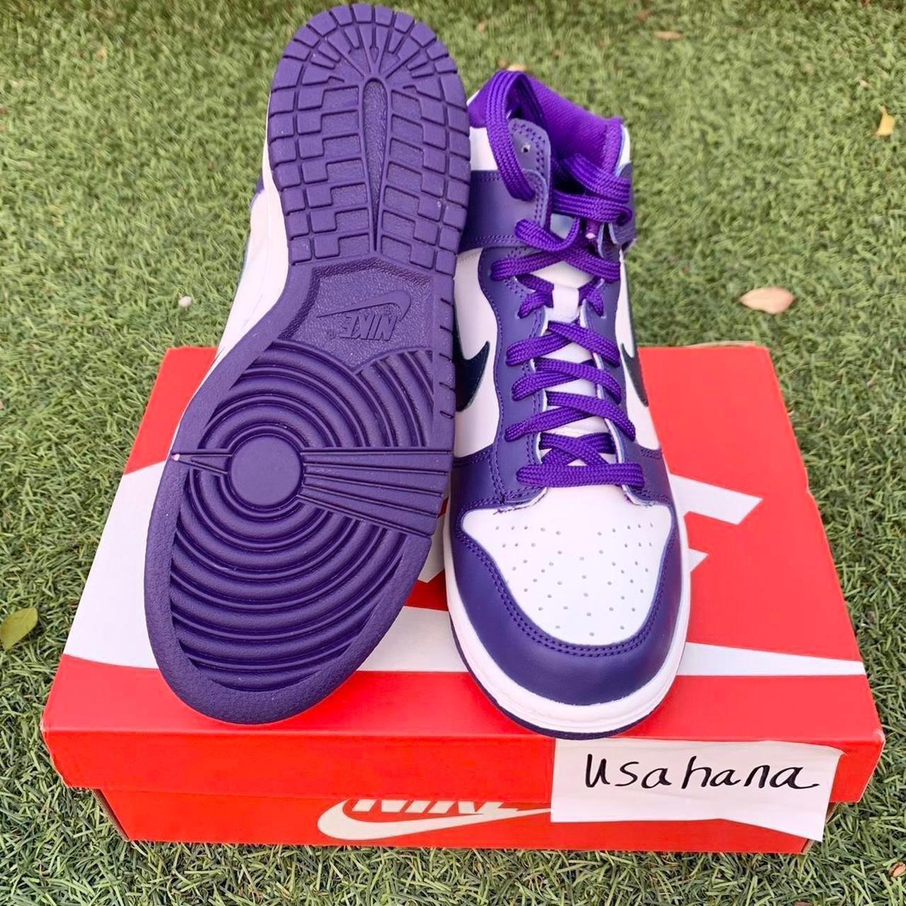 Product Image 3 - Nike dunk high GS purple