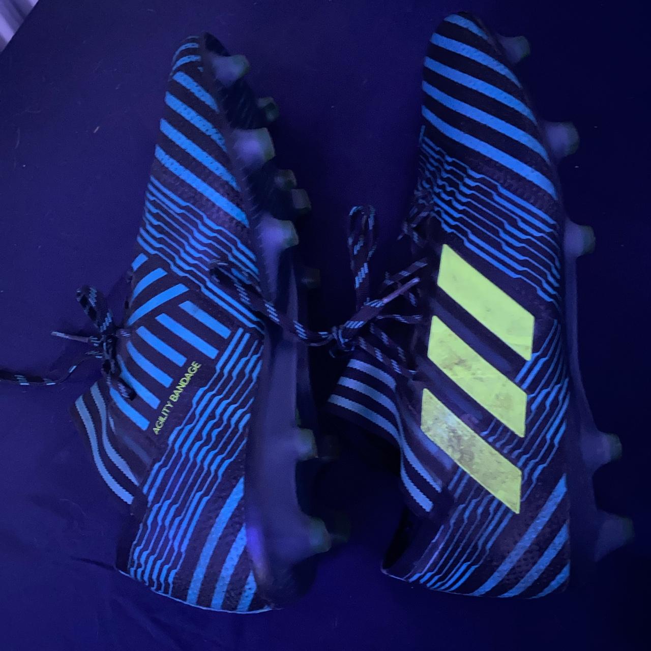 Adidas nemesis football boots Size 9 Still has a... - Depop