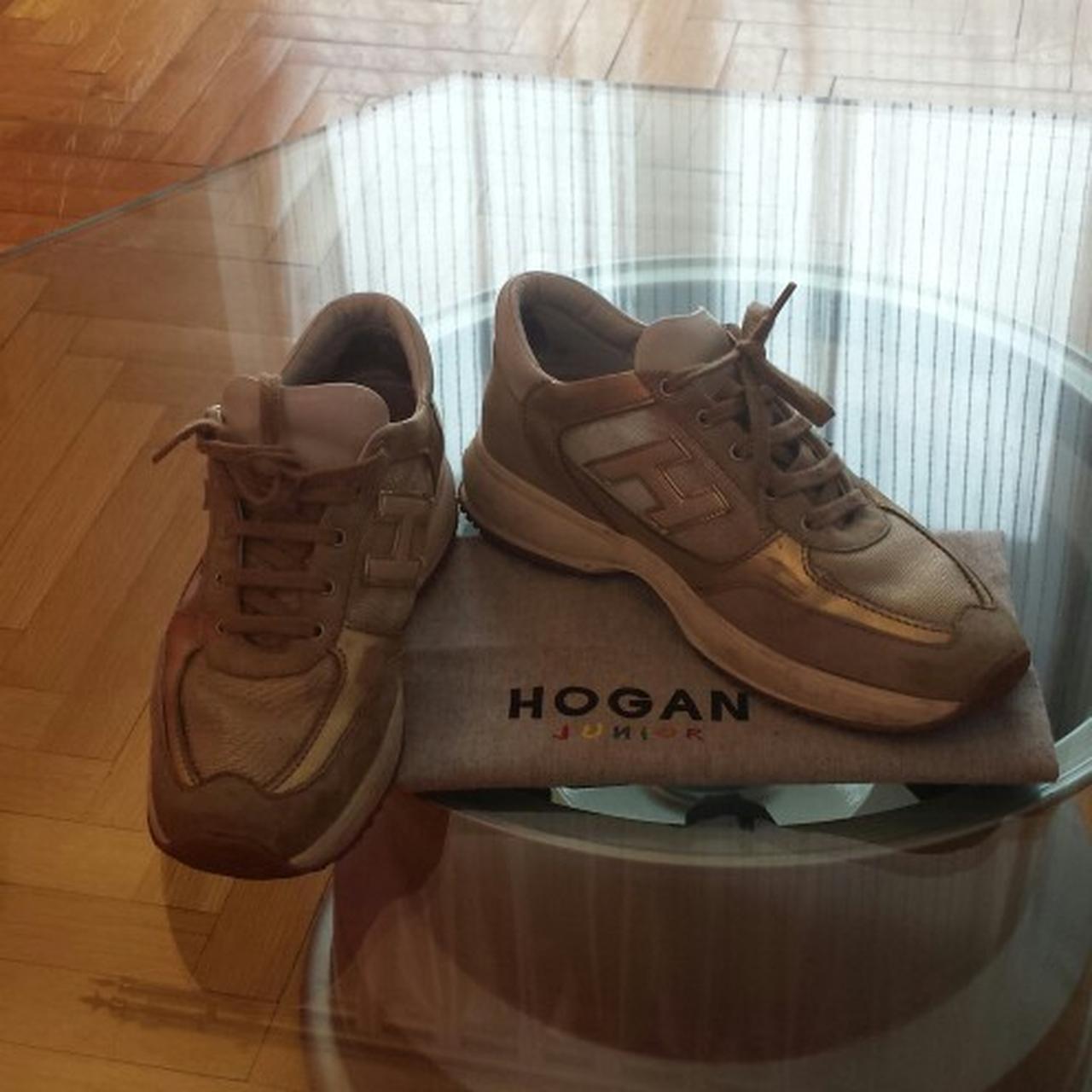 Hogan Interactive Junior nr 36 Color Beige e Oro. Depop