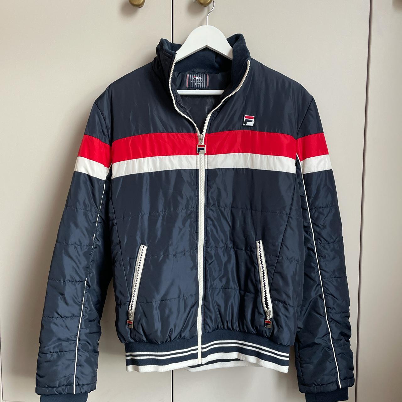 Fila Bomber Jacket Super Warm And Cozy For Winter ️ - Depop