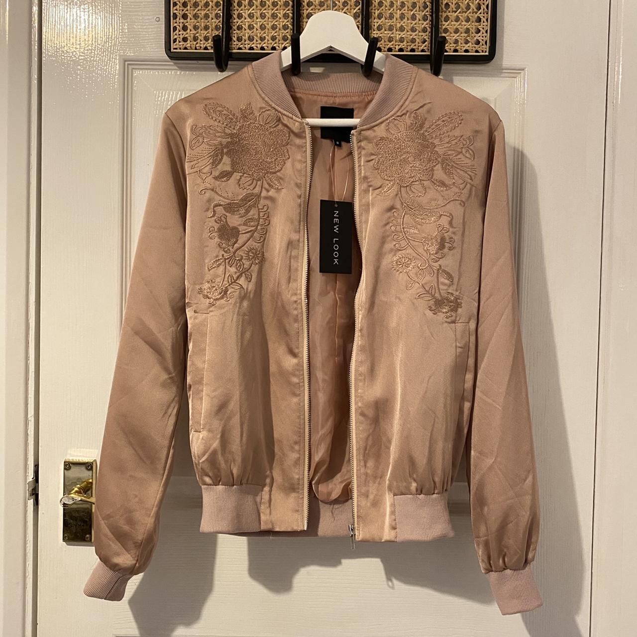 New look store pink bomber jacket