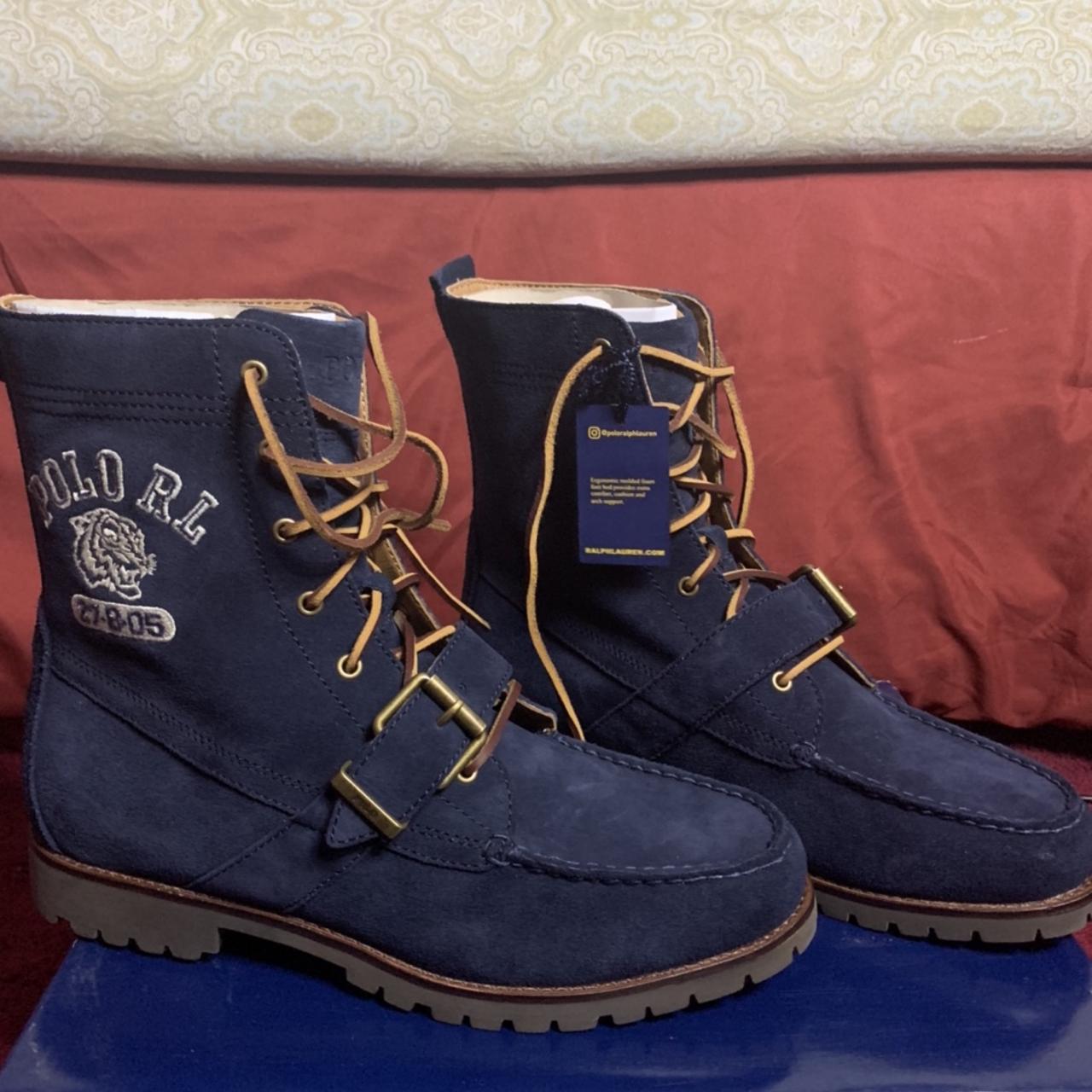 Navy blue polo hot sale ranger boots