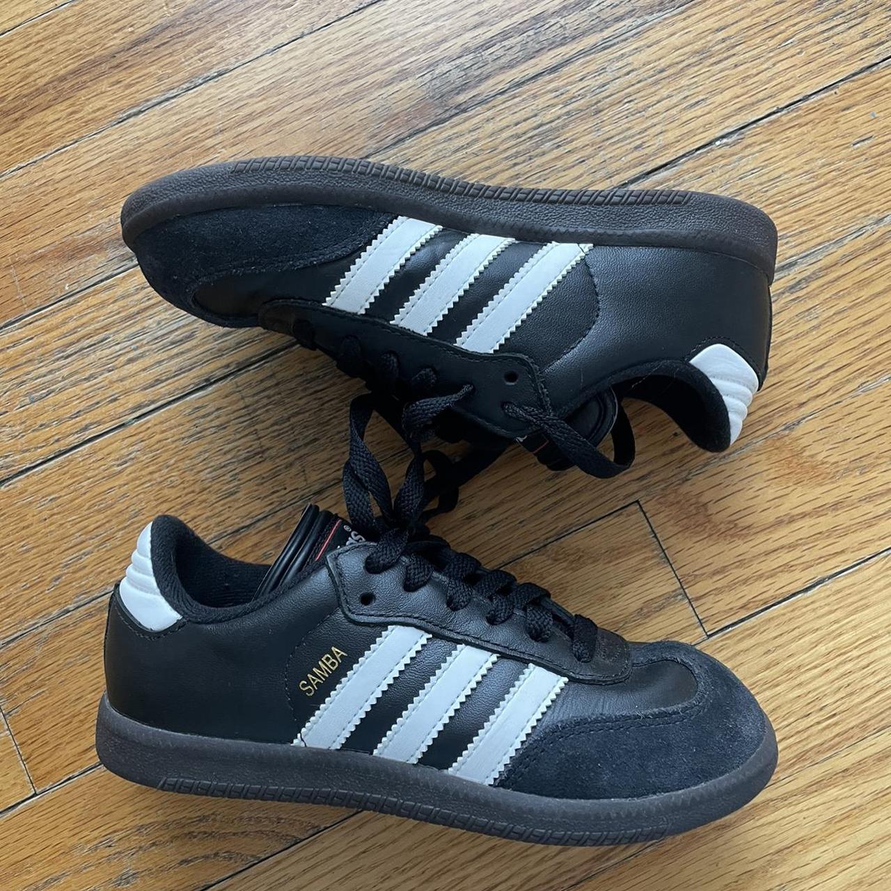 Kids Adidas Sambas Size 1 In Great Condition Depop kids-adidas-sambas-size-1-in-great-condition-depop