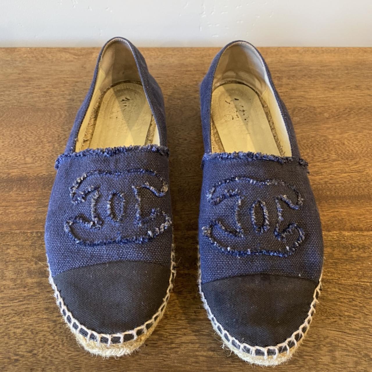 Chanel on sale espadrilles denim