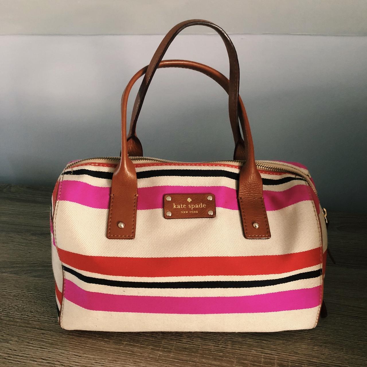 High Tide Striped Crochet Raffia Medium Tote | Kate Spade New York