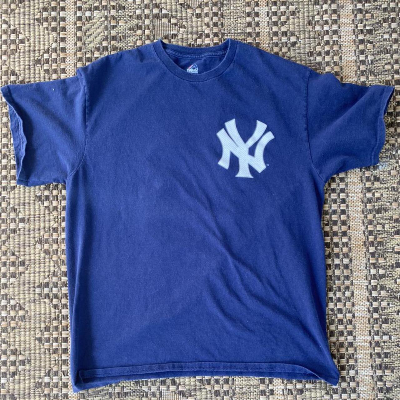 New York Yankees Alex Rodriguez Majestic T-Shirt Size Adult Large