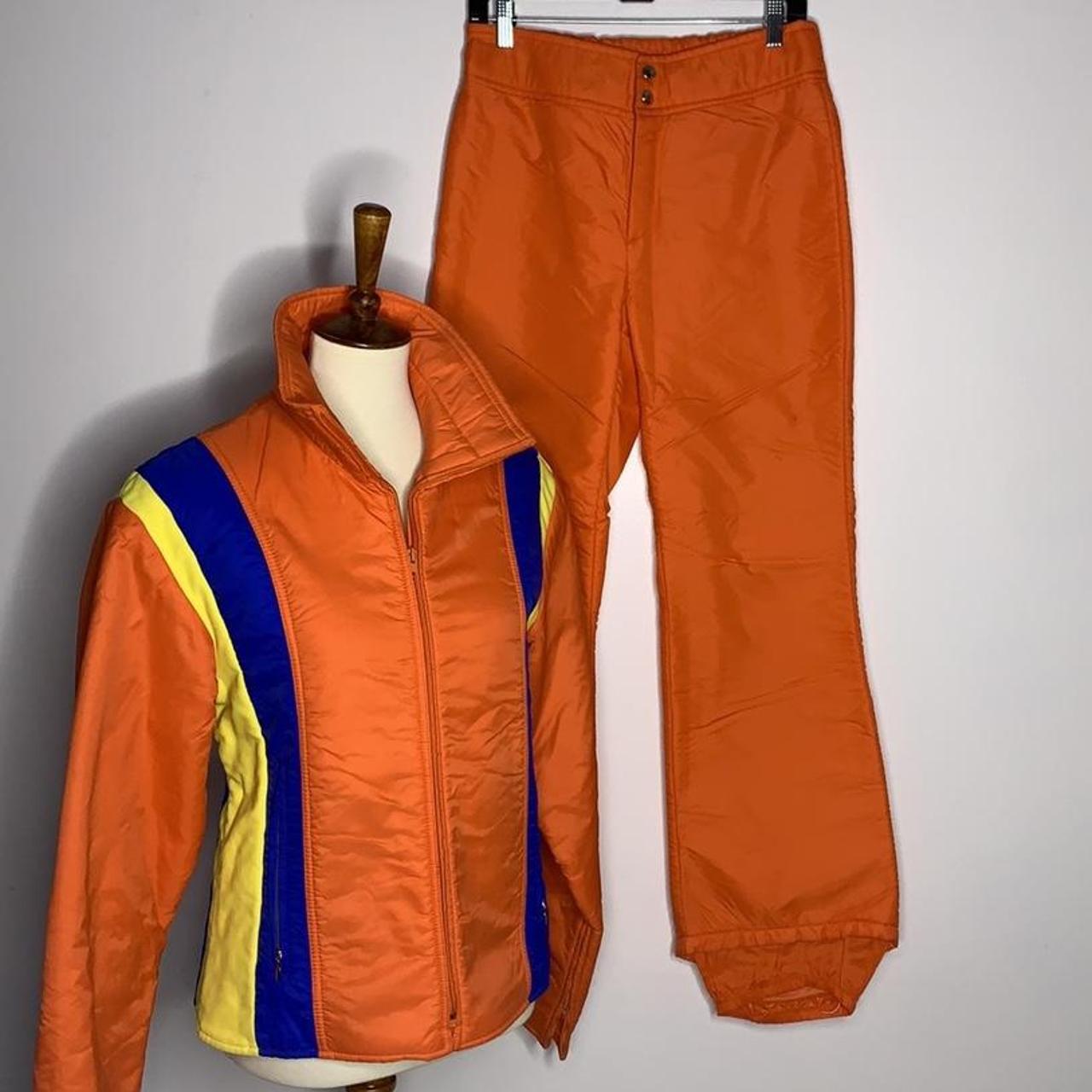 Vintage 70s 2 Piece Snowsuit Pants and... - Depop