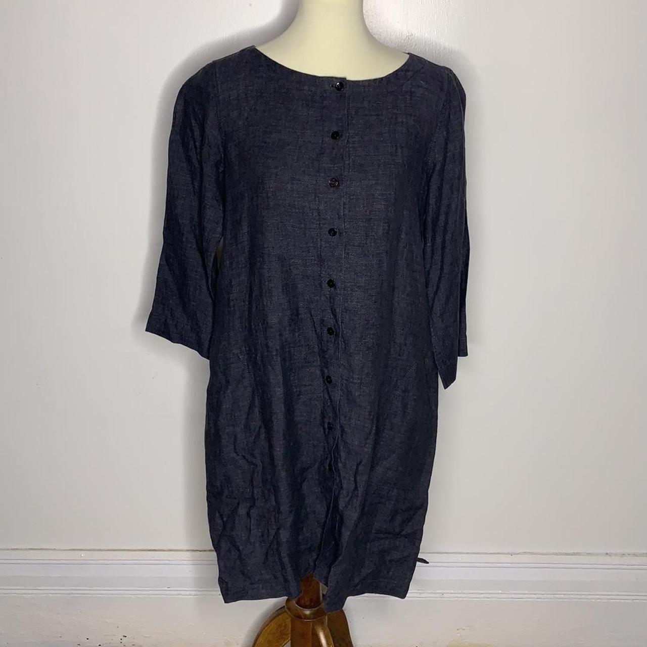 Eileen Fisher Organic Linen Dress Easy breezy and... - Depop