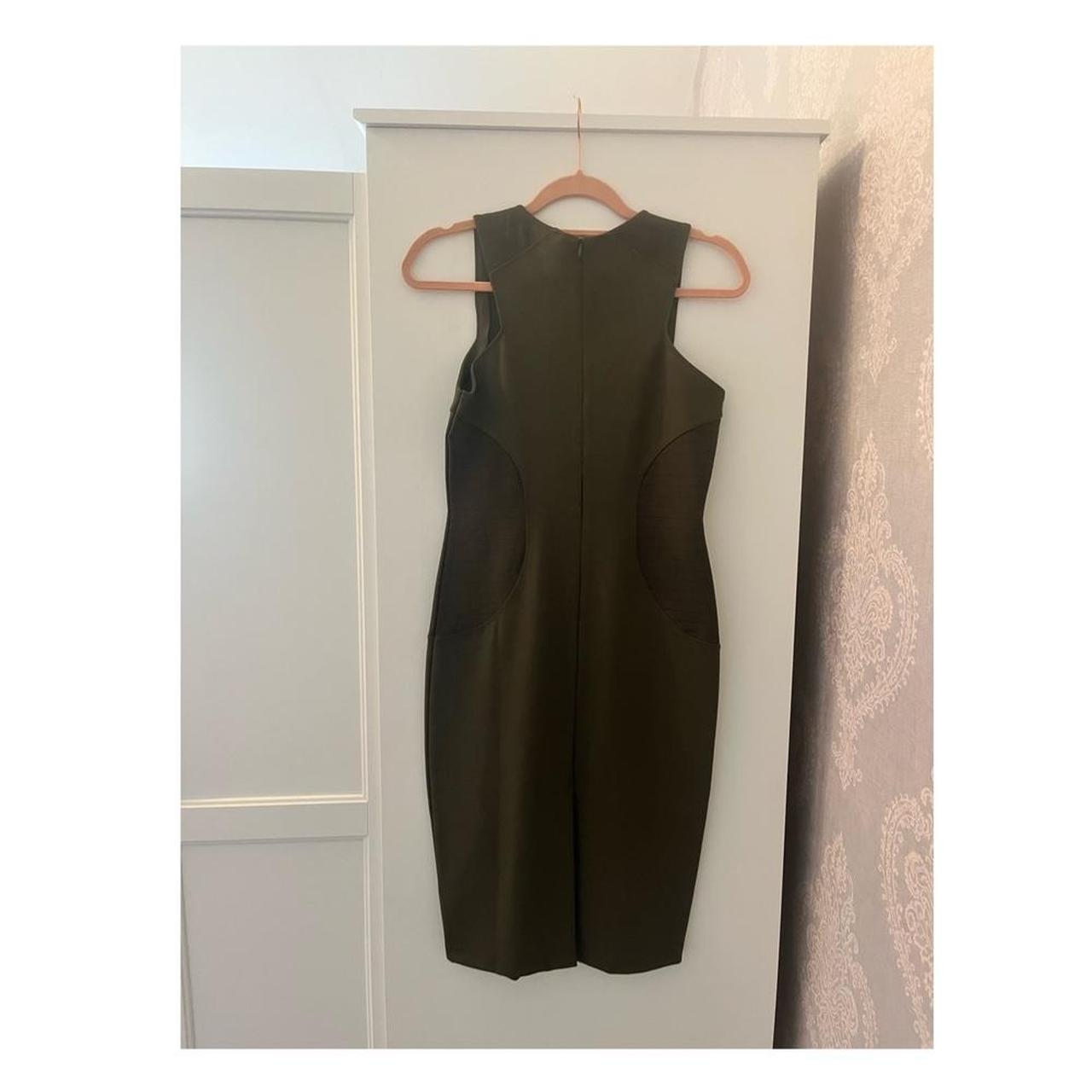 Brand new Karen Millen dress , khaki green , nevr... Depop