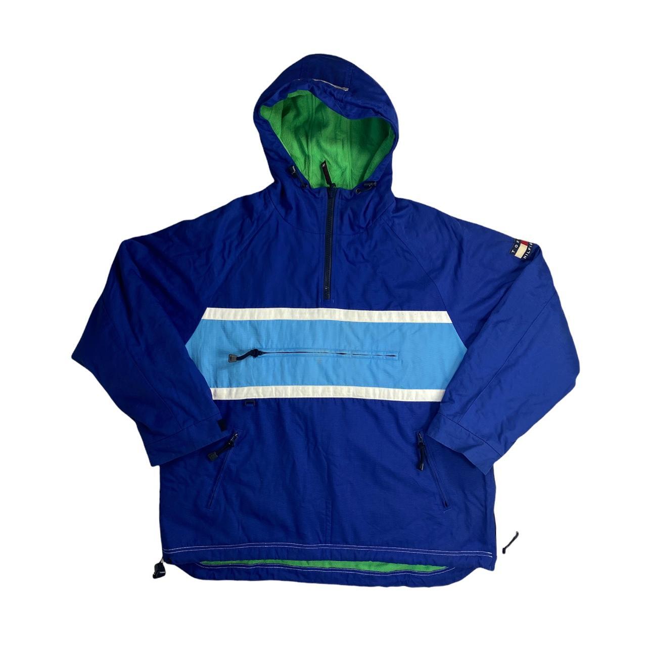 1990s Tommy Hilfiger Snowboarding Smock Jacket.... Depop