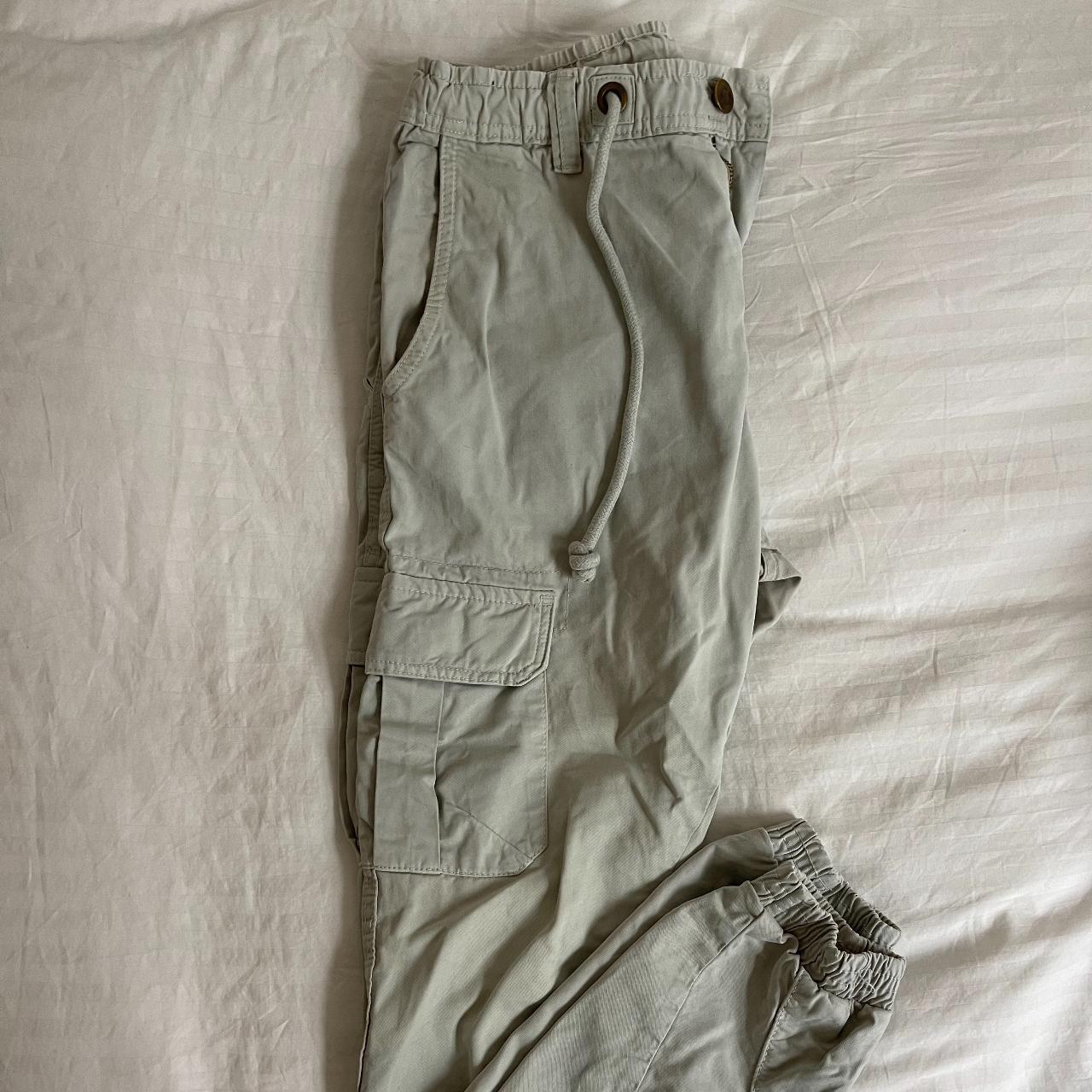 Green Cargo Pants from Urban Classics Condition... - Depop