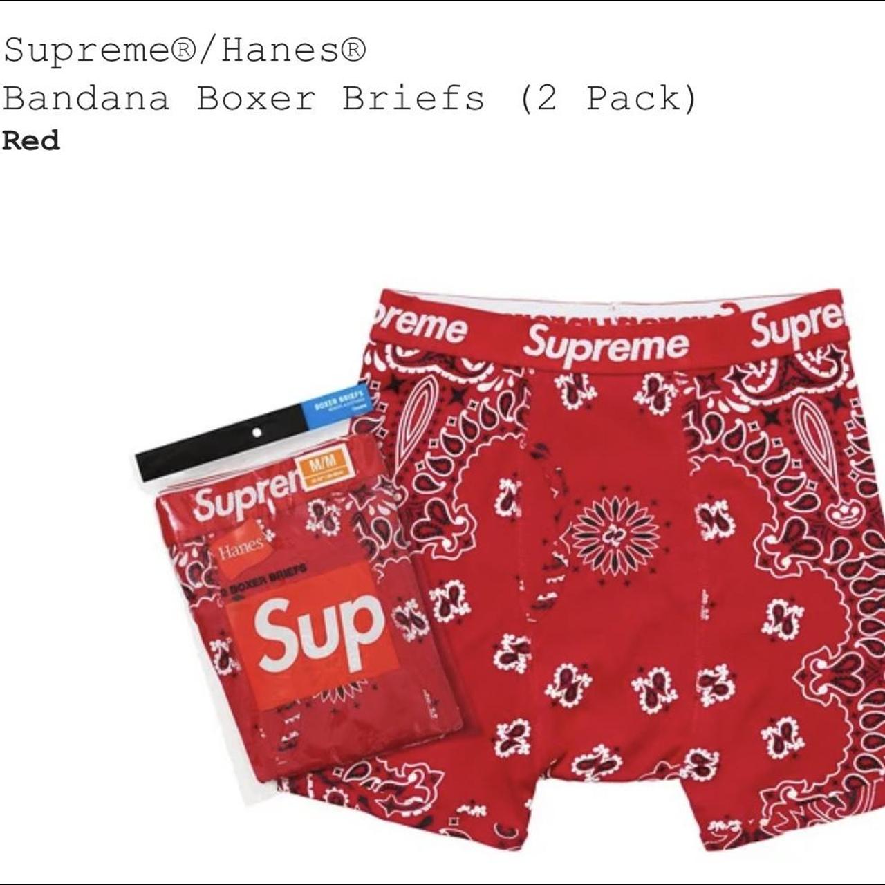 Supreme Men's Boxersandbriefs Depop