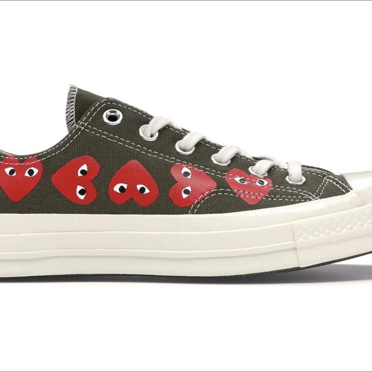 Sizing hotsell cdg converse