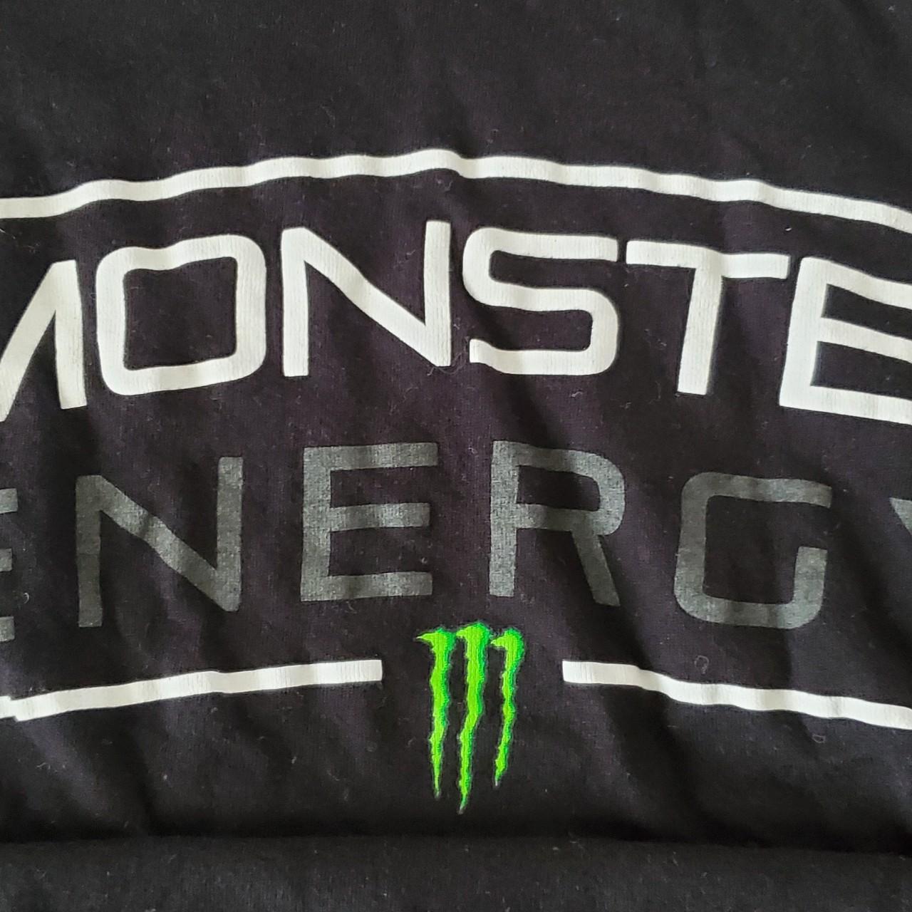 Monster Energy Shirt Size L but fits smaller more - Depop