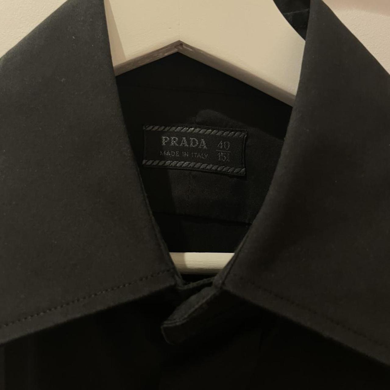 Prada Men's Black Shirt | Depop