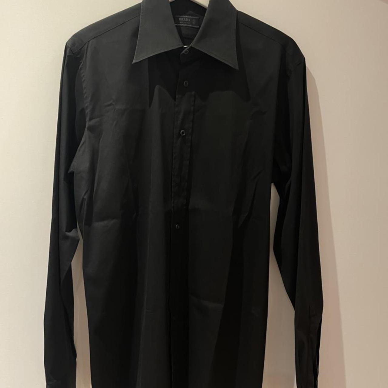 Prada Men's Black Shirt | Depop