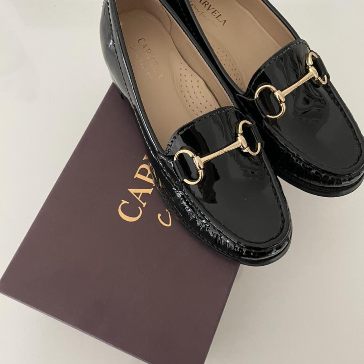 CARVELA BLACK WOMENS LOAFERS (New w/tags) Carvela... - Depop