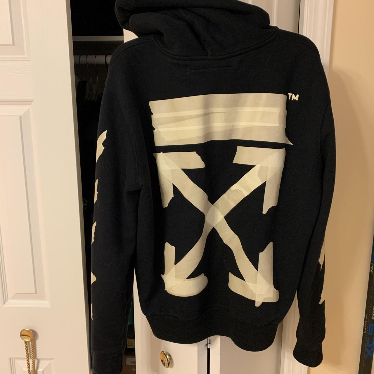 Off white outlet 3d diagonal hoodie