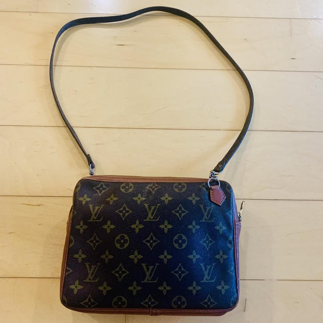 Vintage Louis Vuitton crossbody bag. I believe it's - Depop