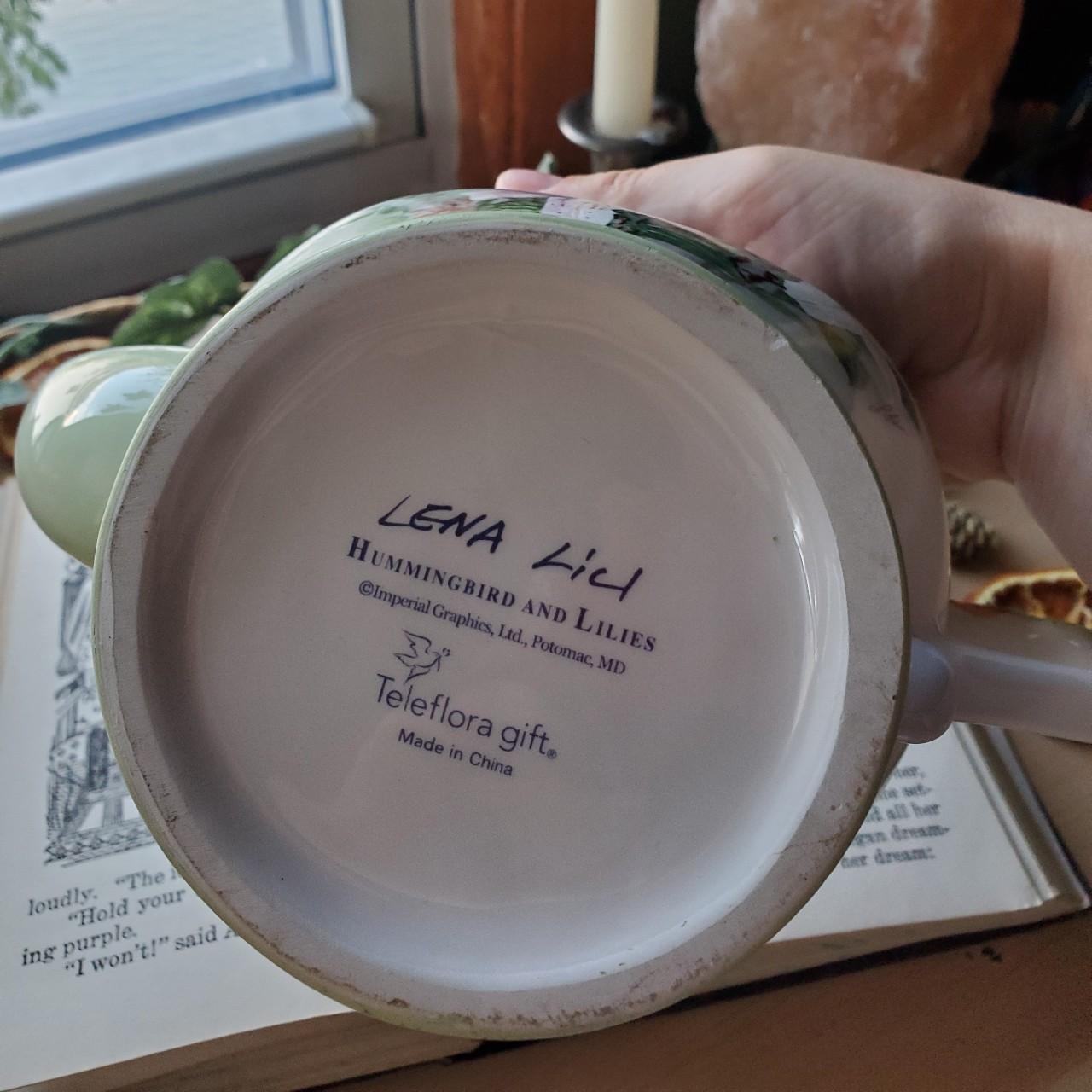 Lena Licl Hummingbird and Lilies tea pot. So cute... Depop