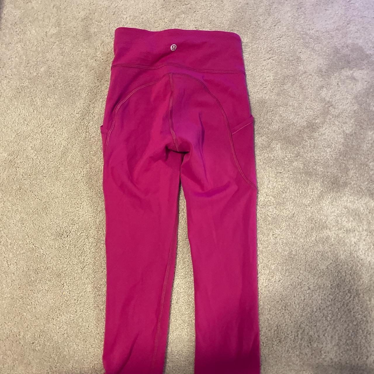 Lululemon Women's Pink Trousers | Depop