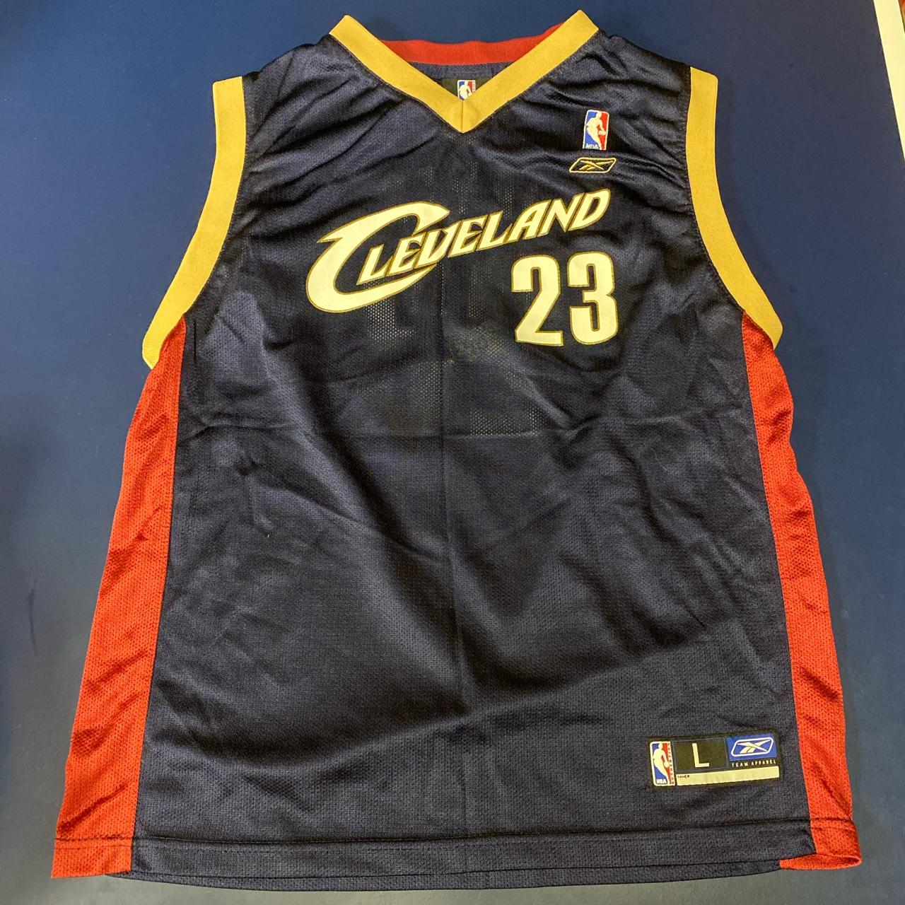 Reebok Lebron James Cavaliers Throwback Jersey Medium Men