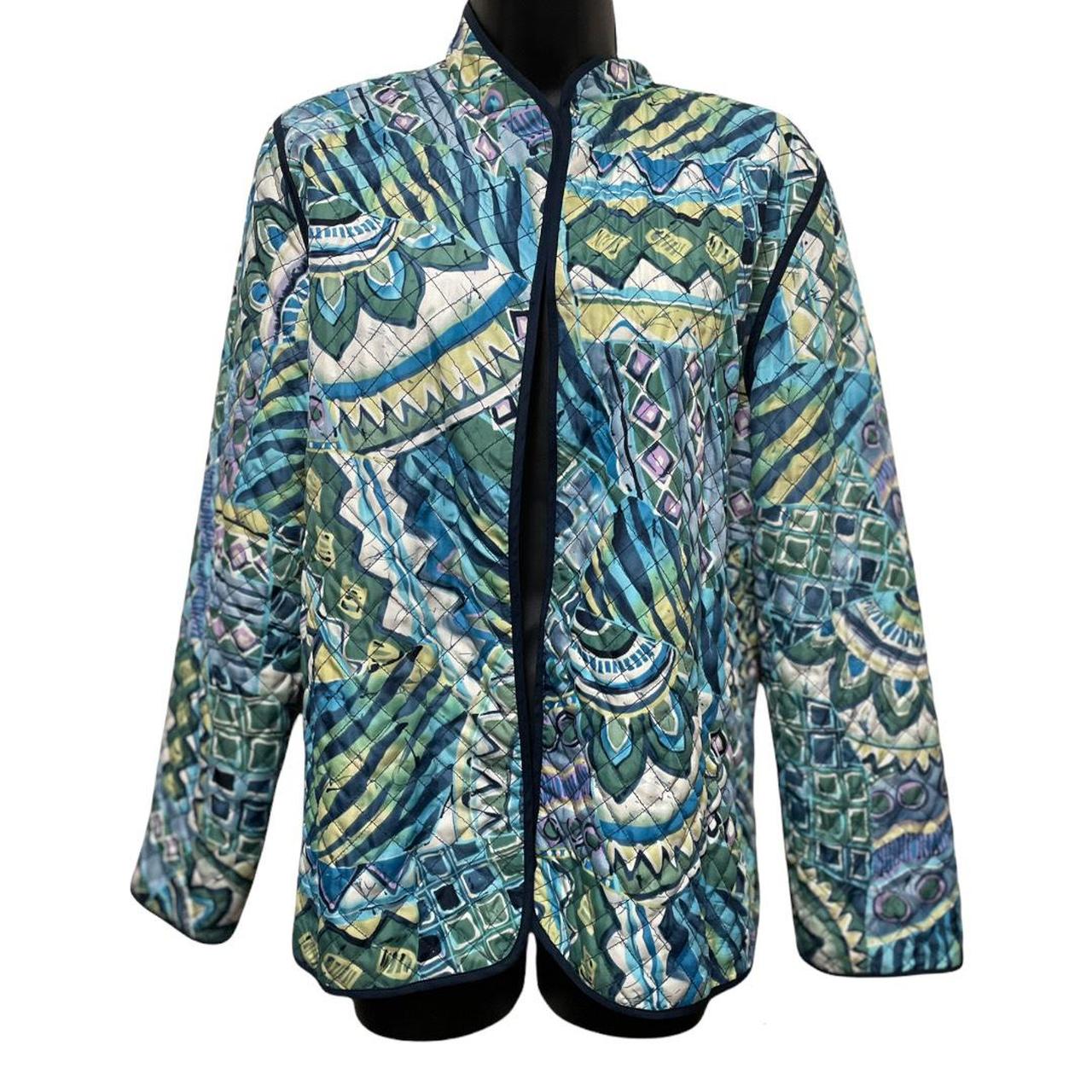 alfred dunner quilted jacket