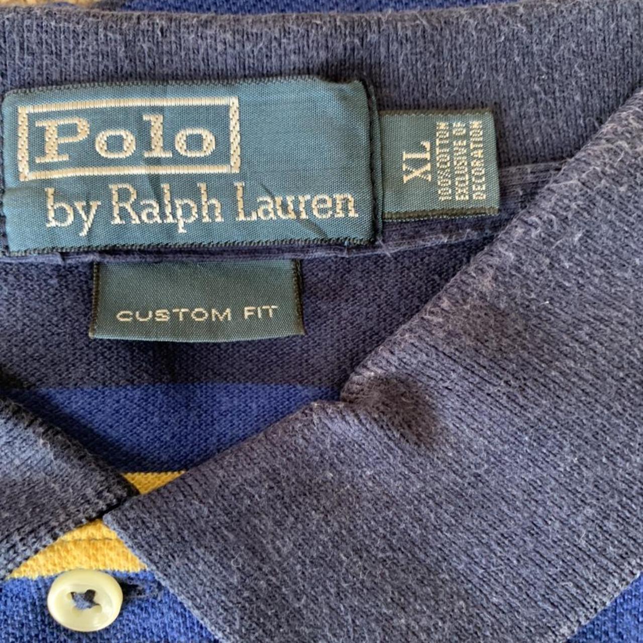 VINTAGE POLO RALPH LAUREN POLO SHIRT Small... - Depop