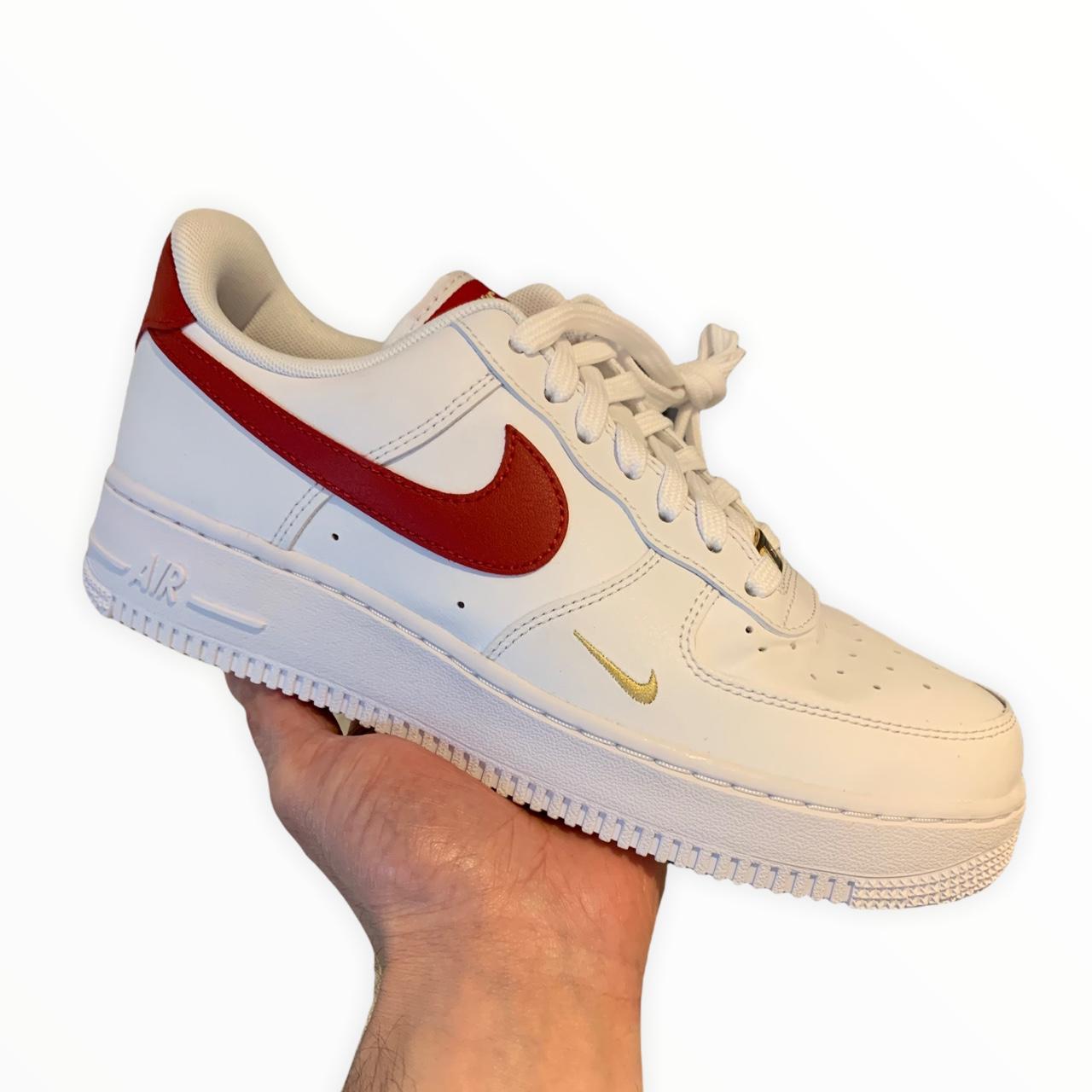 nike air force 1 blauw nike teken