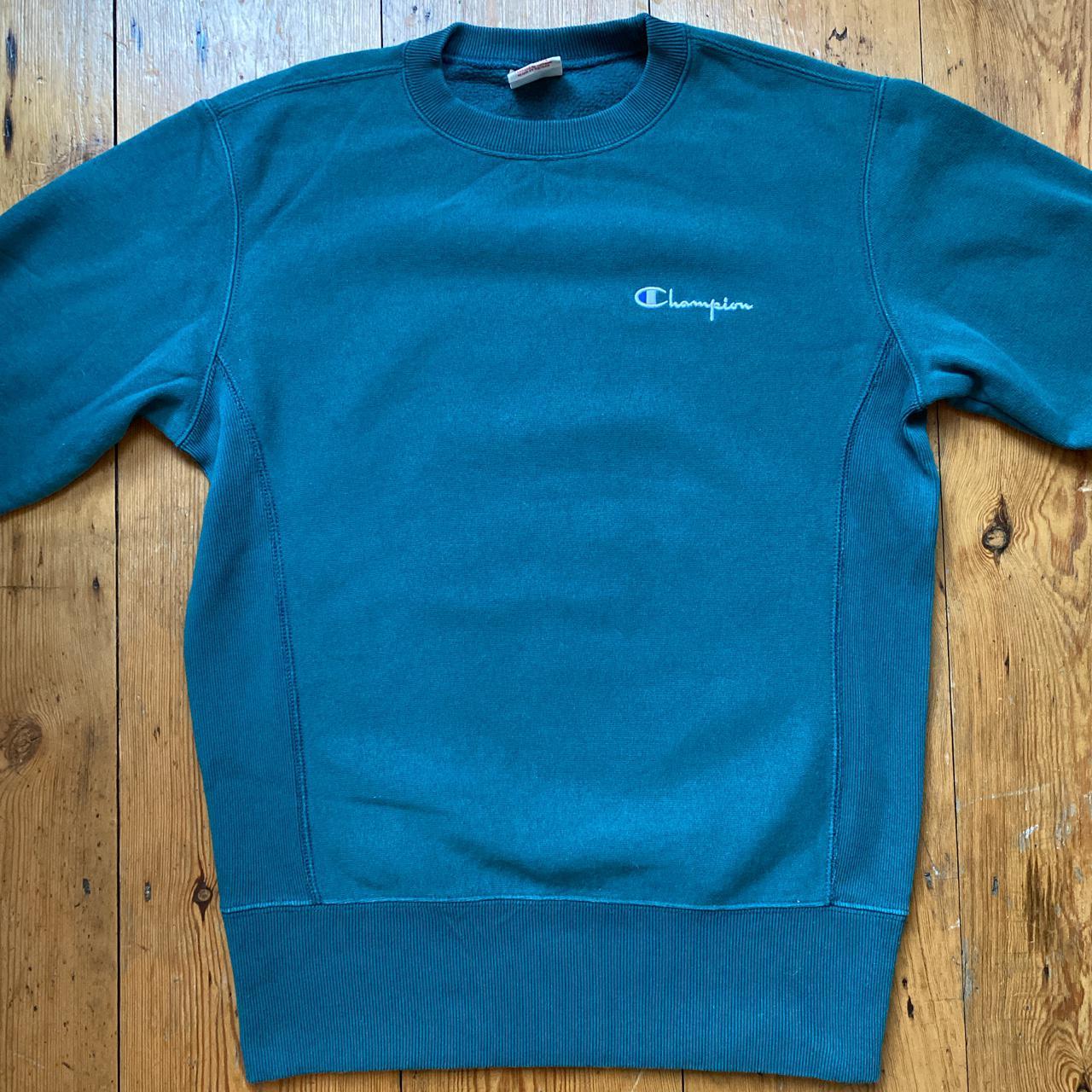 Champion Men's Green Sweatshirt