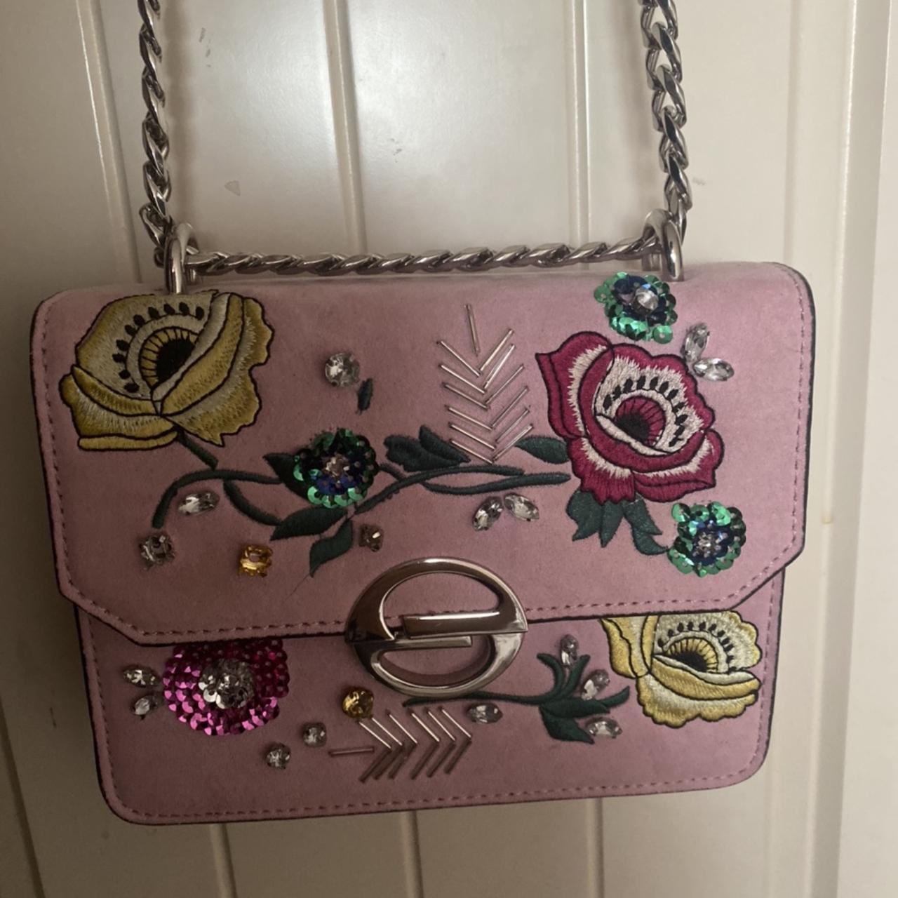 Beautiful embroidered Claire V Brand “Wisteria Bag” - Depop