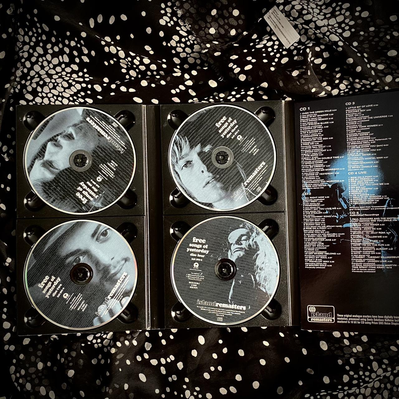 Free // Songs of Yesterday 5 cd box set w/ booklet | Depop