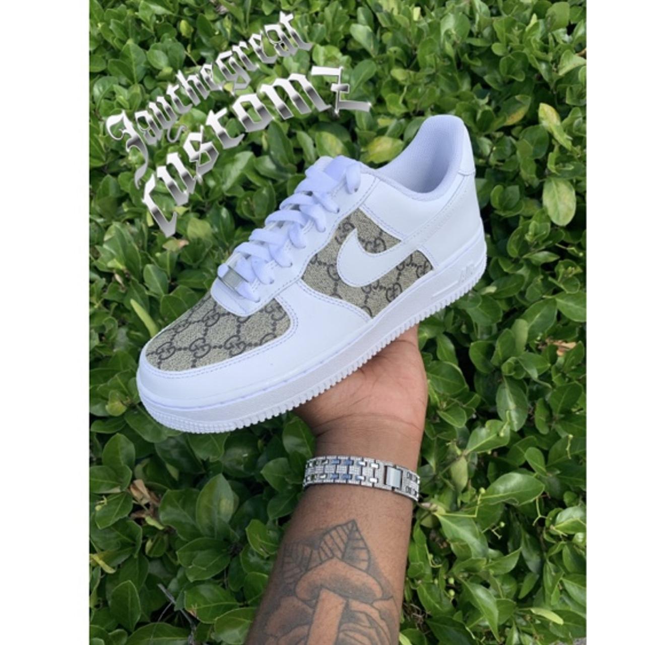 Gucci Custom Af1 Check out my Instagram 🛑If the - Depop