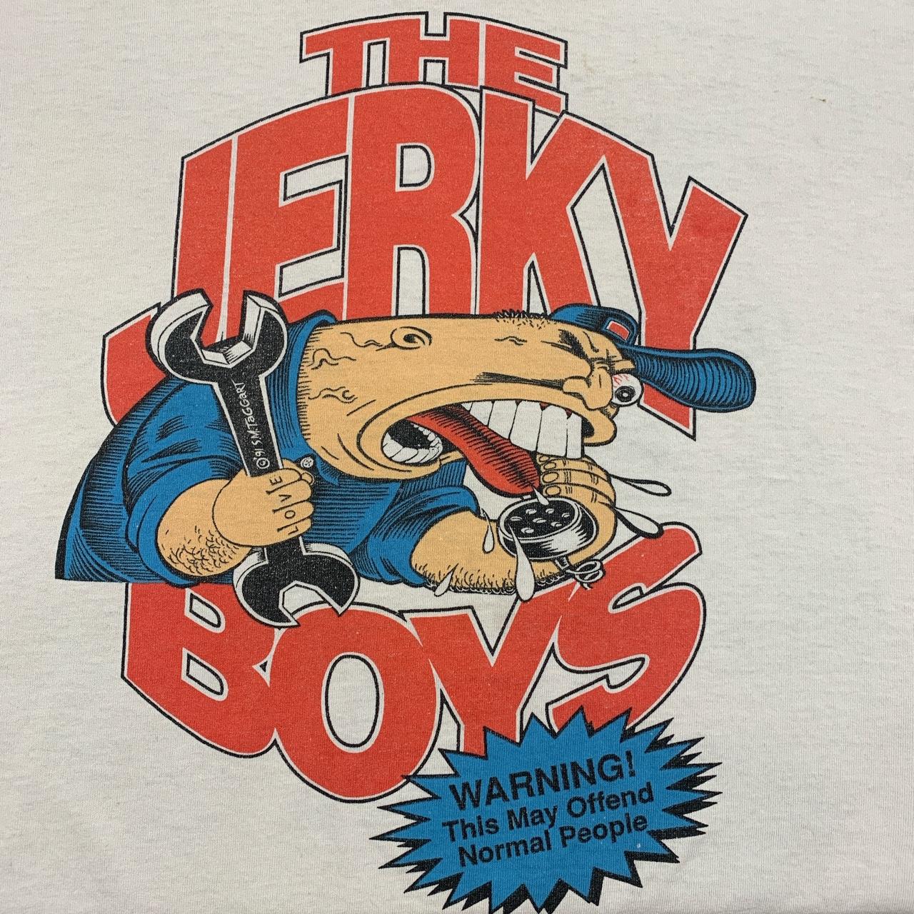 Vintage 1991 The Jerky Boys single stitched Screen... - Depop