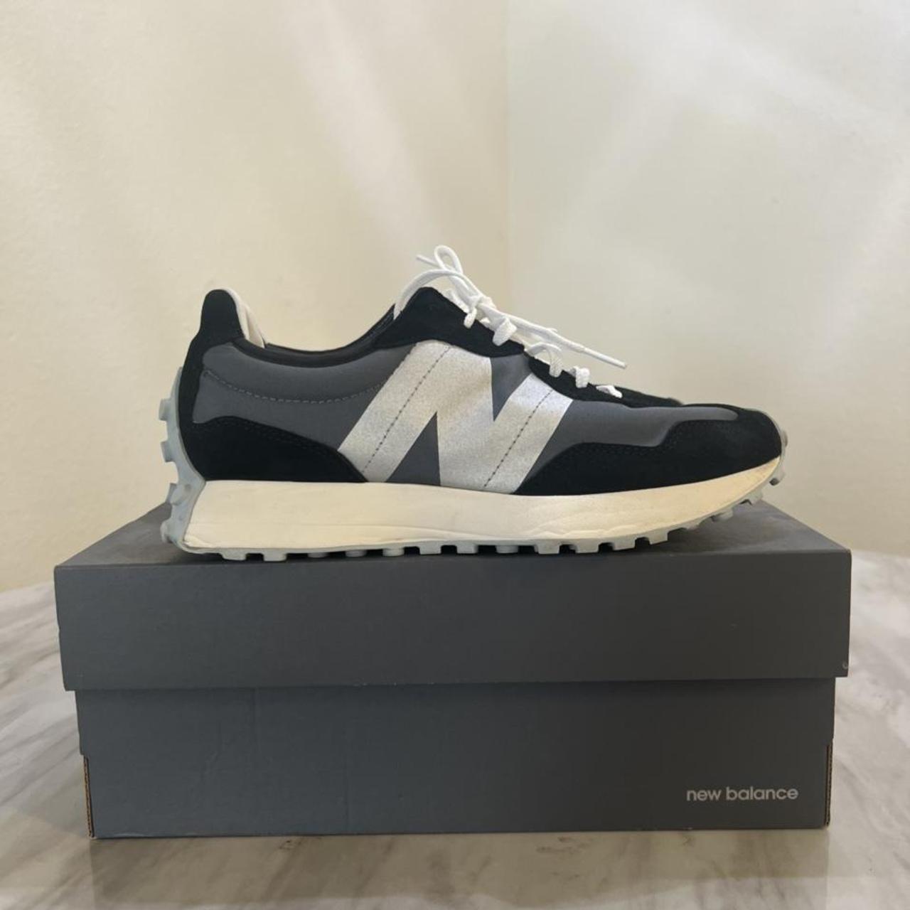 mens all white new balance