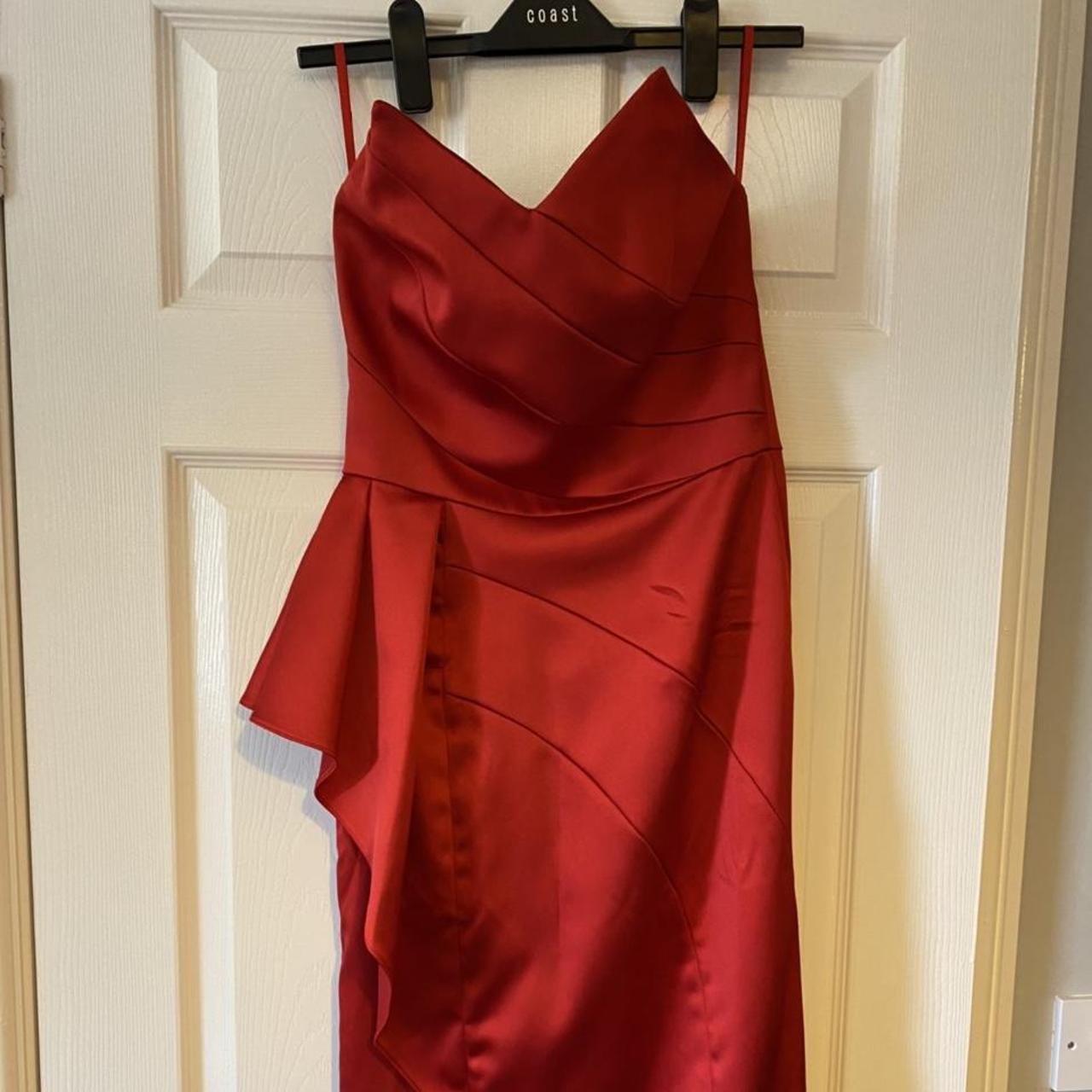 Beautiful red Coast dress 😍 perfect for a... - Depop