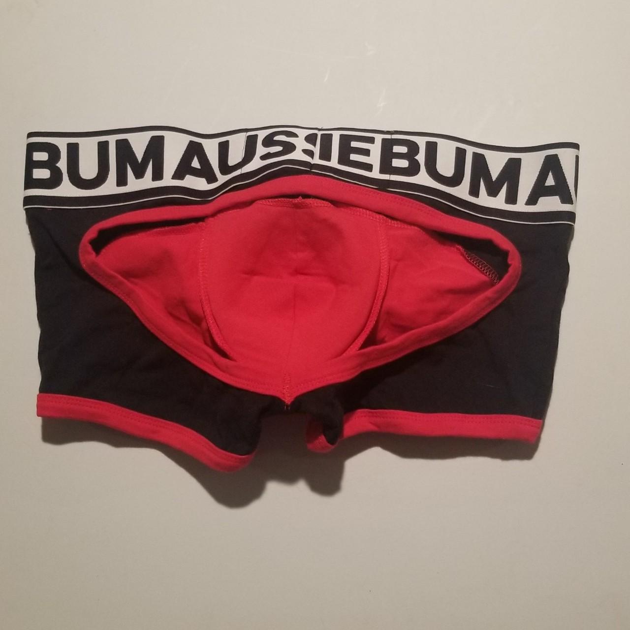 Men's Red and Black Boxers-and-briefs (2)