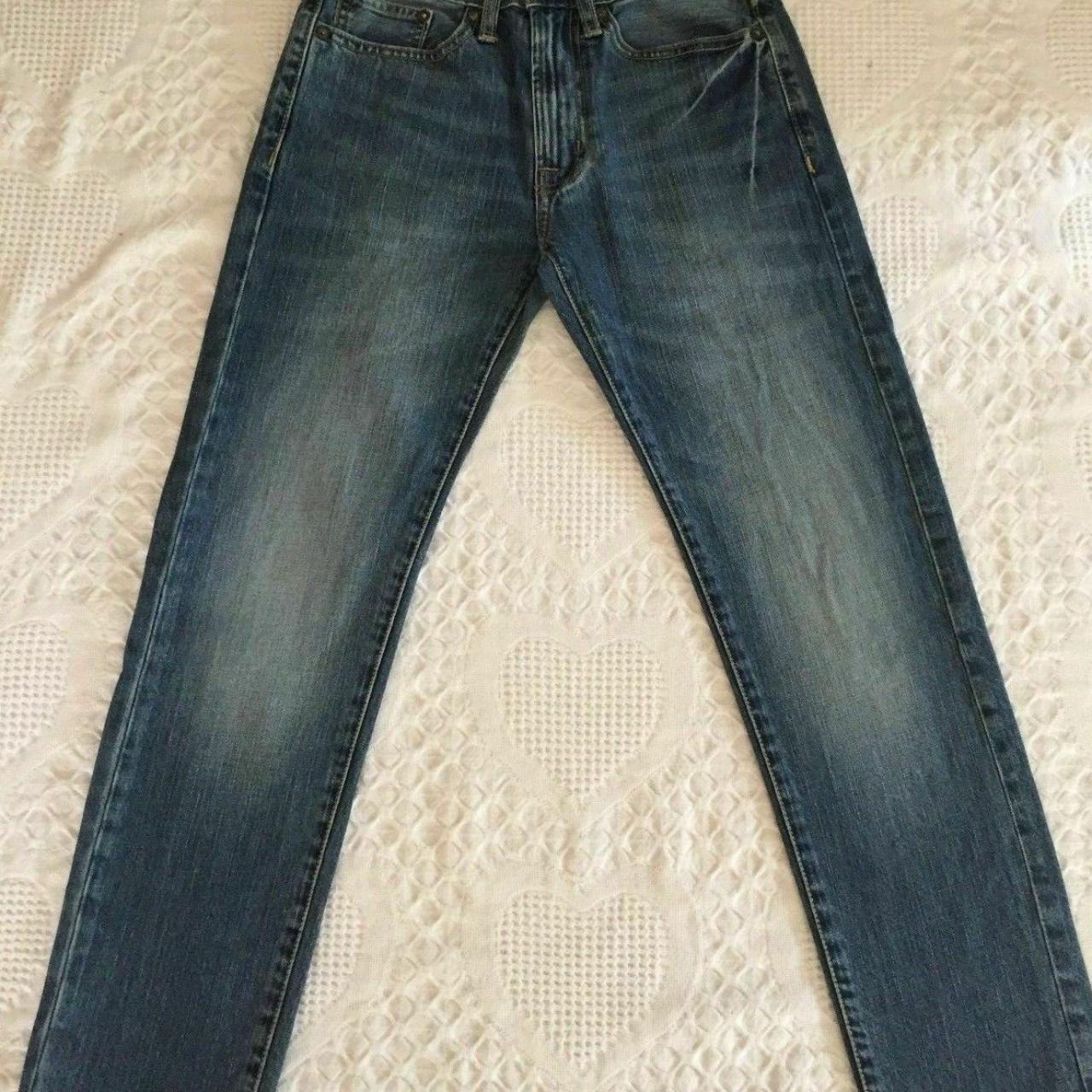 American Eagle Outfitter Mens Original Taper Blue Depop