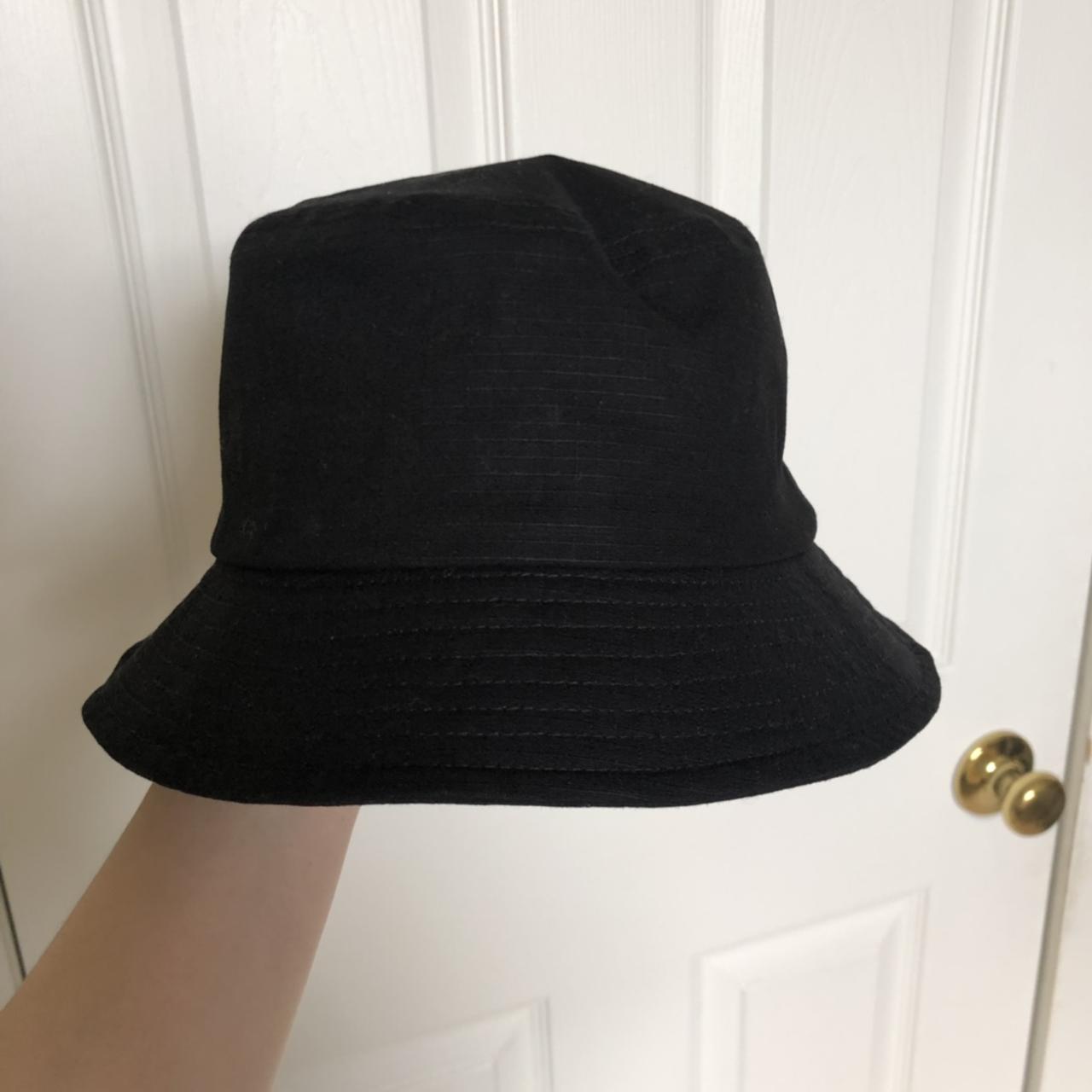 Simons basic black bucket hat Original price 25 Depop