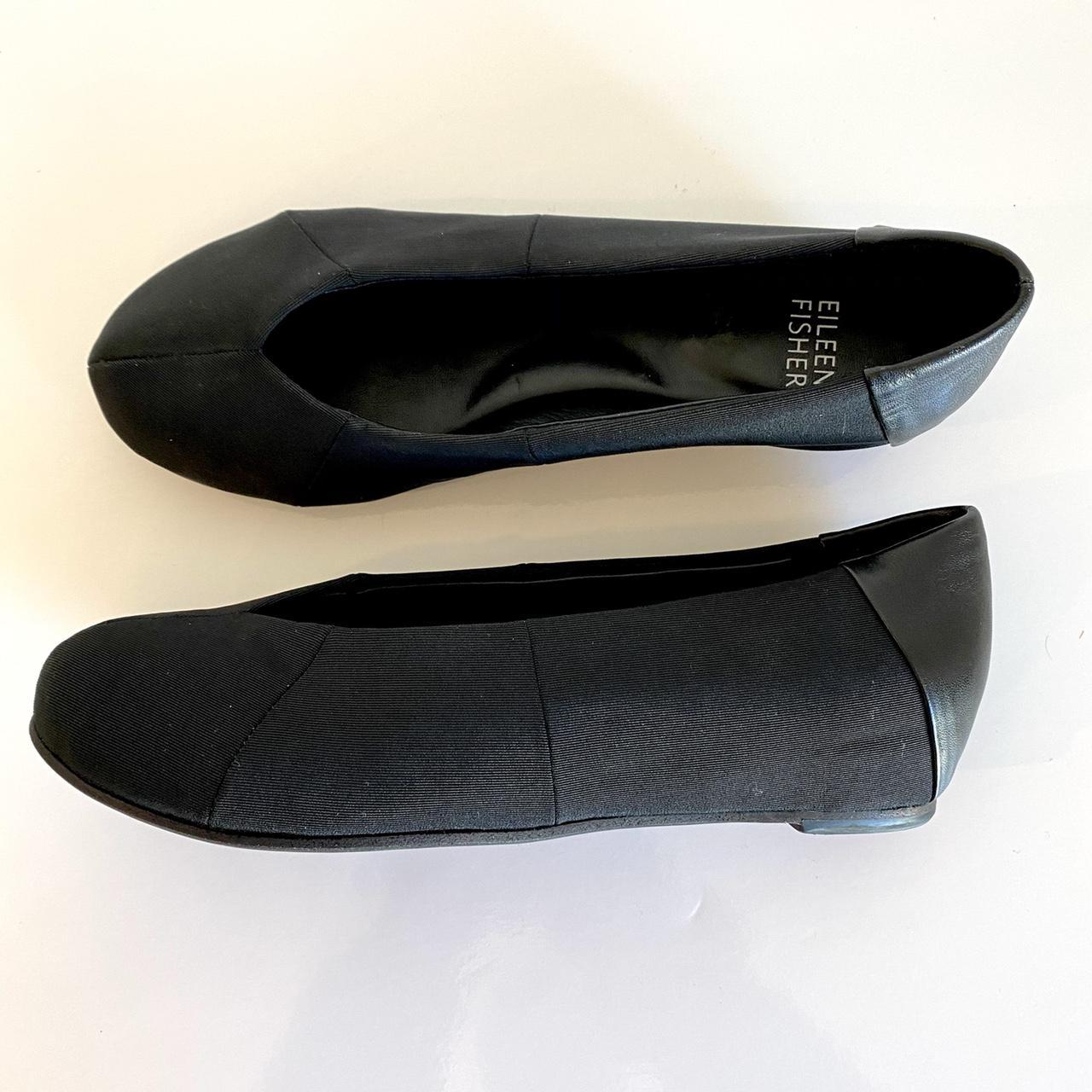 Eileen fisher sale black flats