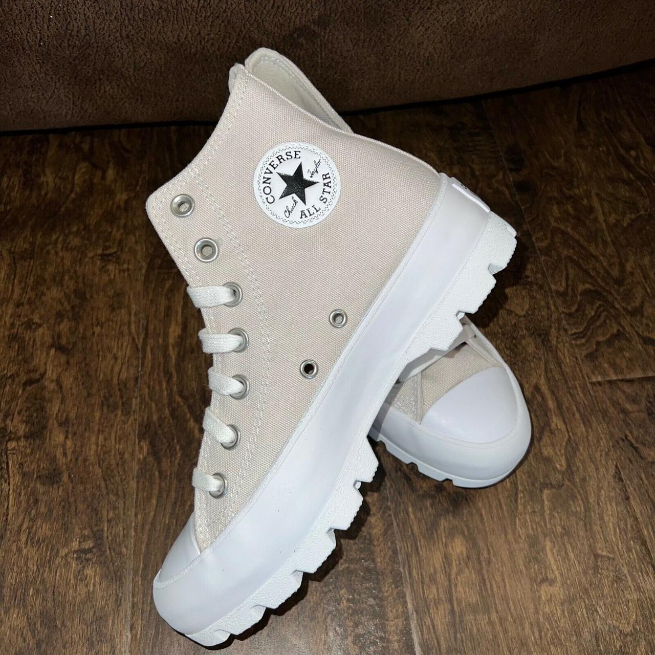 lugged chuck taylor all star beige