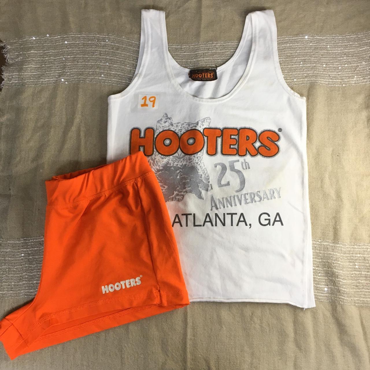 New Hooters Girl Super Sexy Uniform Tank and Shorts Outfit From