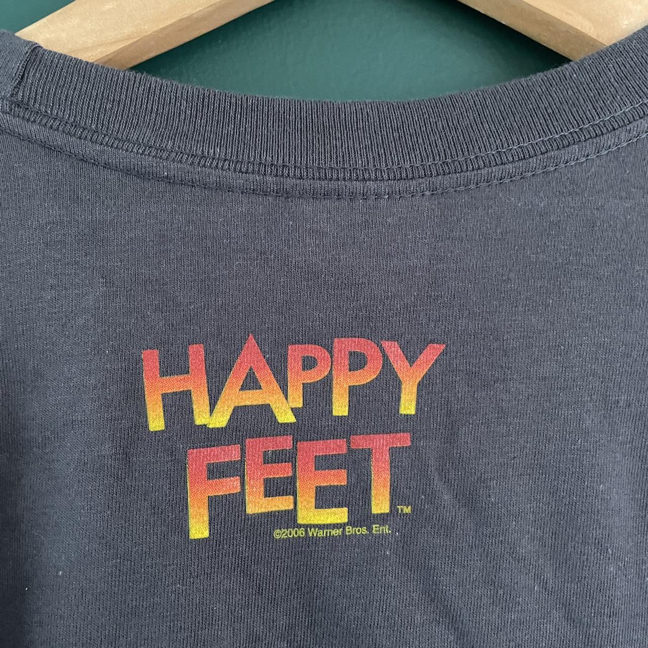 2006 Happy Feet promo tshirt, labelled large (not... Depop