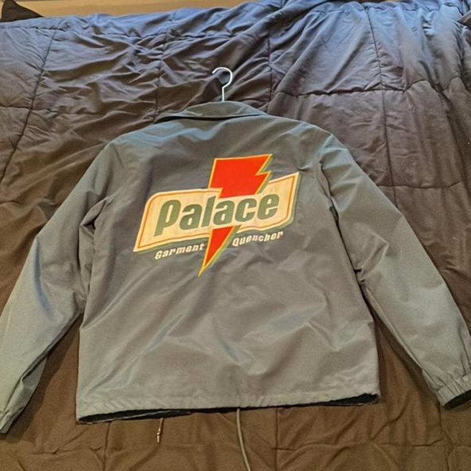 Palace sugar coach jacket- green size medium #palace