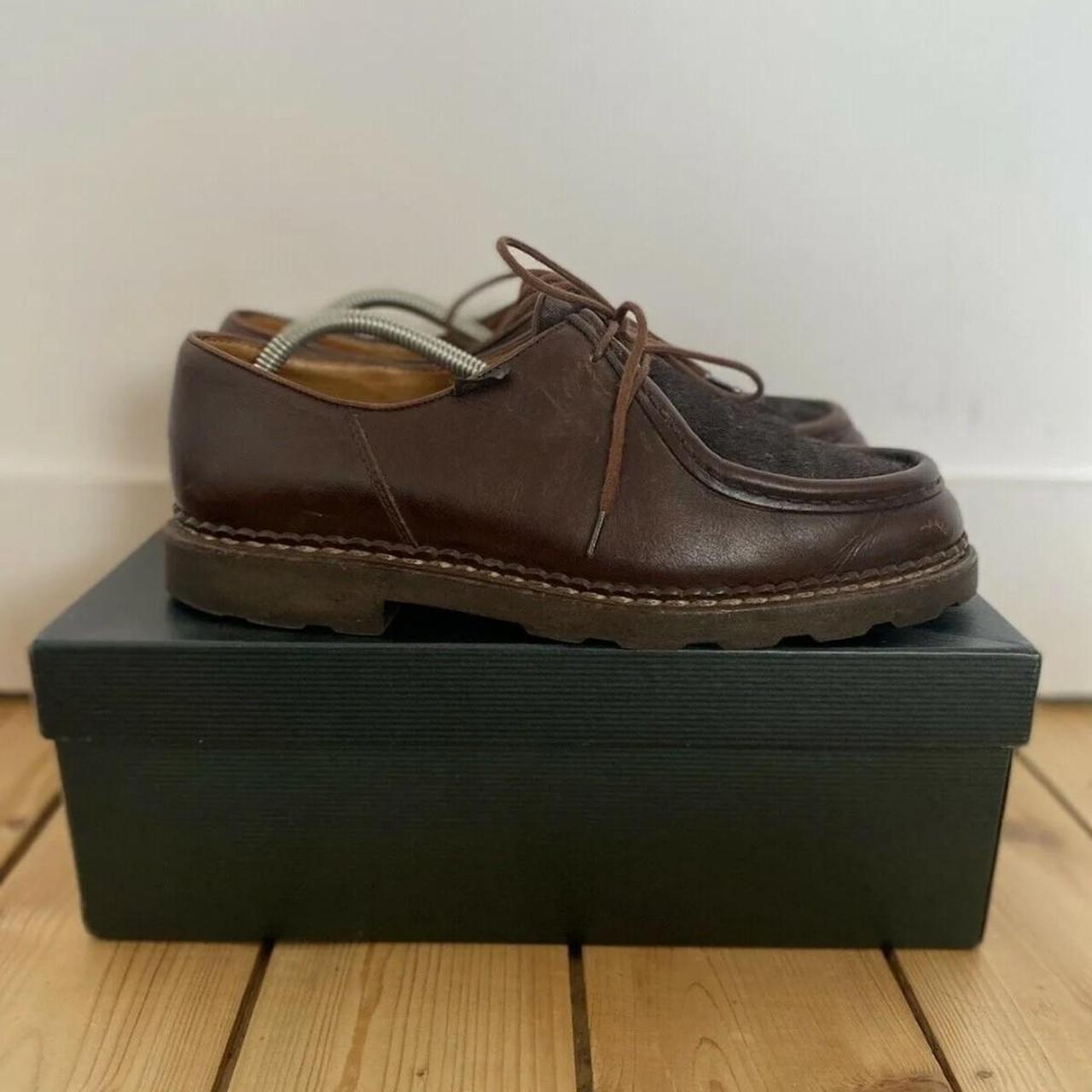 Michael Paraboots amazing condition. Brown. Pony - Depop