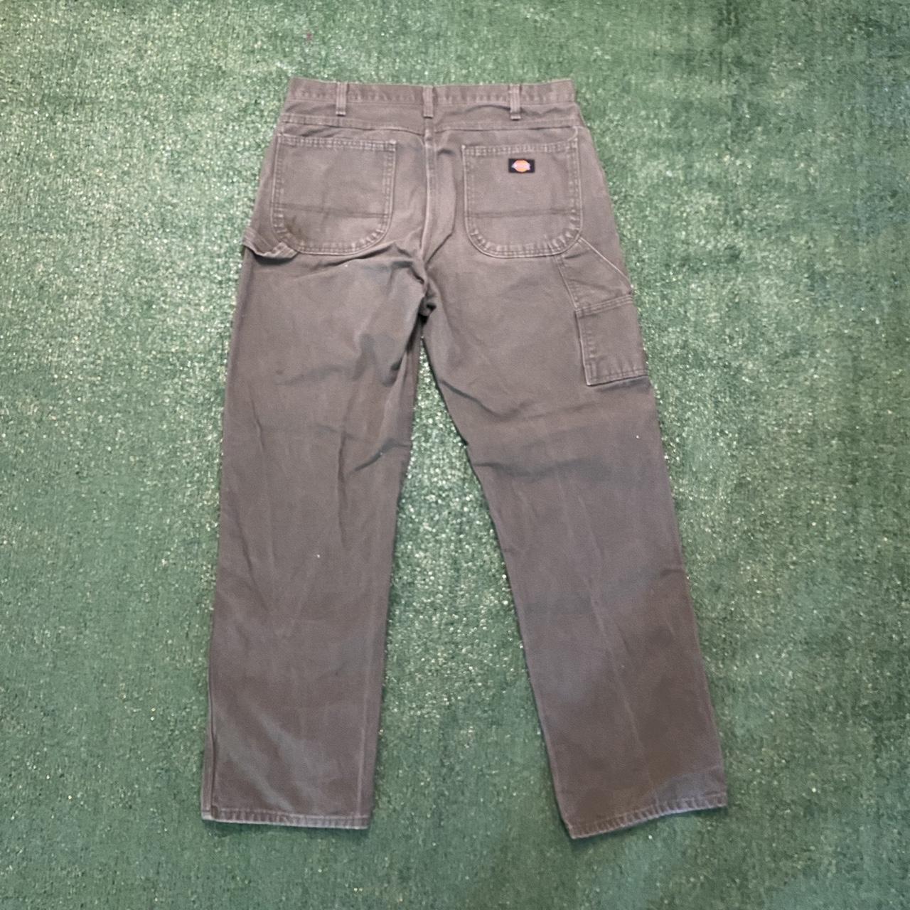 Vintage Olive Green Dickies Carpenter Pants Great Depop