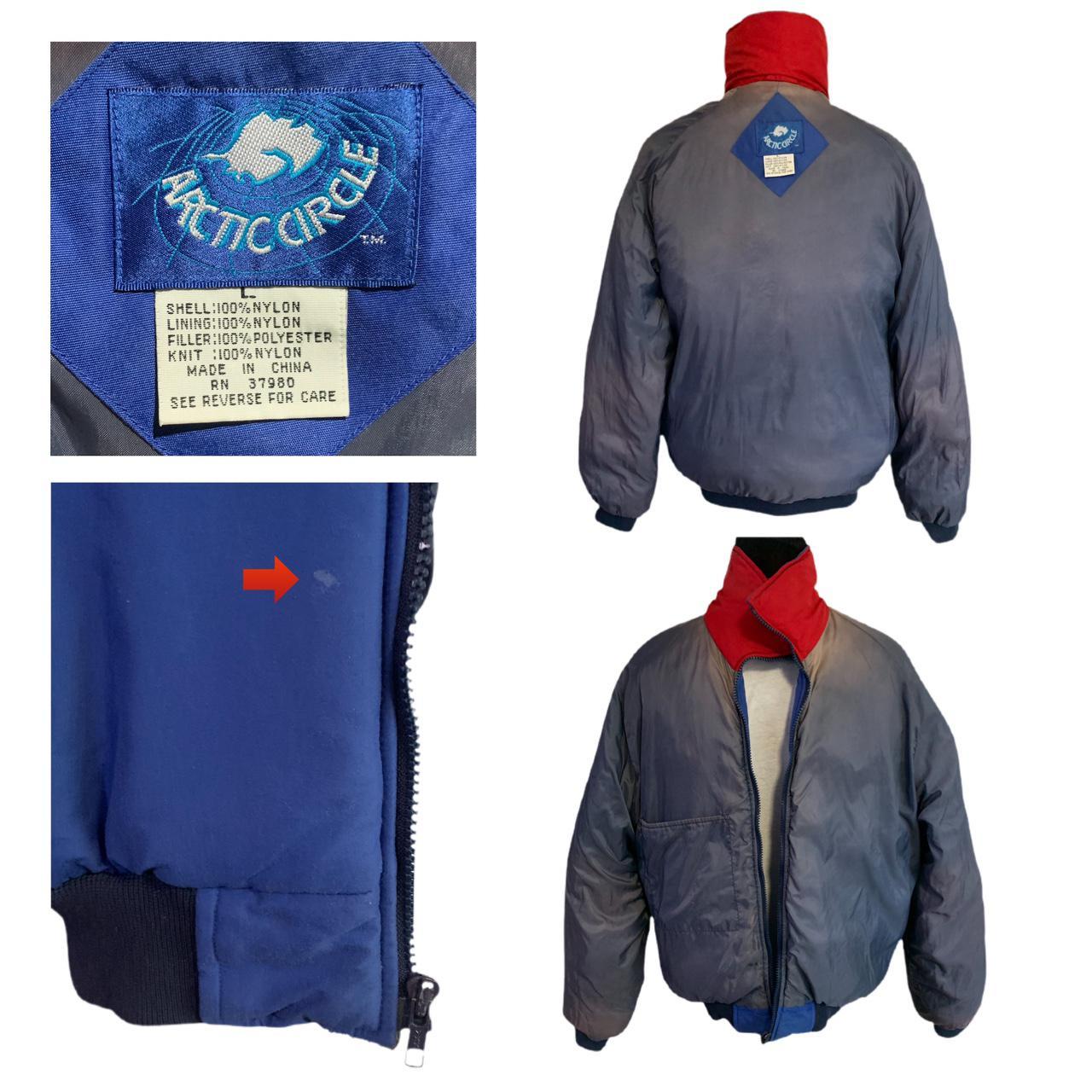 Men's Blue and Red Jacket (4)