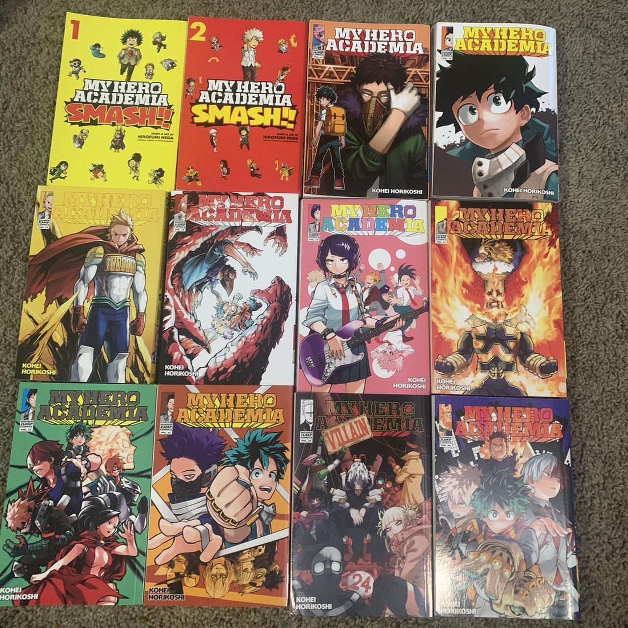 BNHA Manga LOT Comes with 10 different volumes as... - Depop